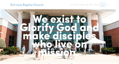Desktop Screenshot of fairviewgreer.org